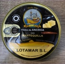 anchoas con mantequilla