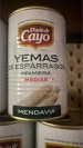 yemas de esparragos
